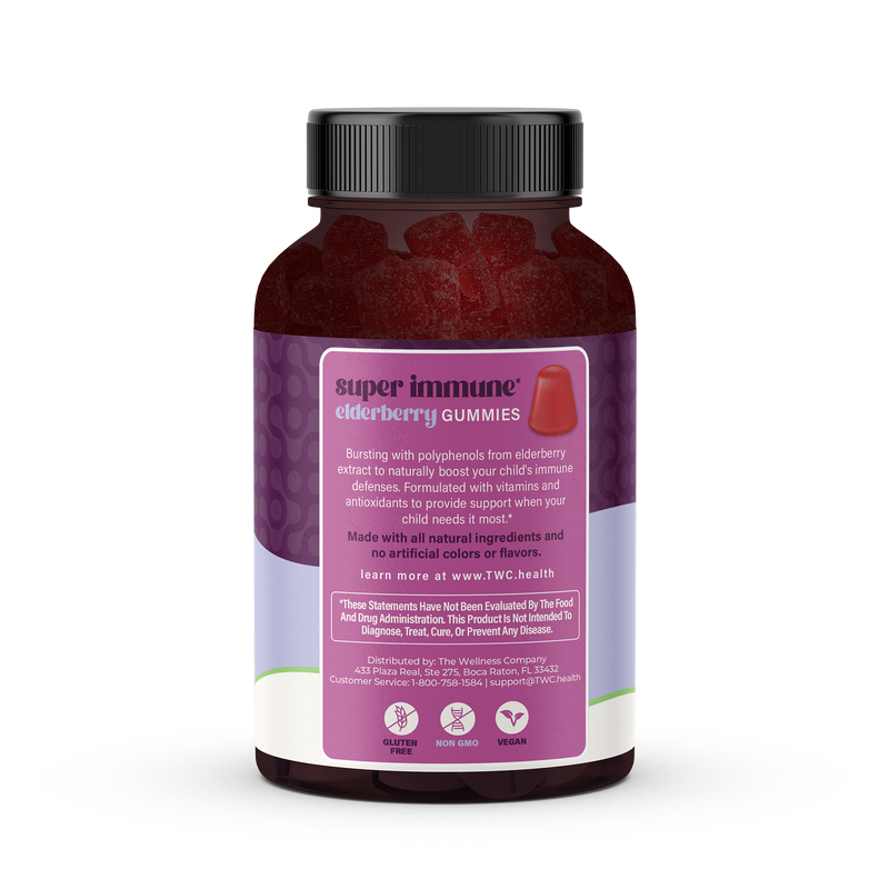 Super Immune Elderberry Gummies